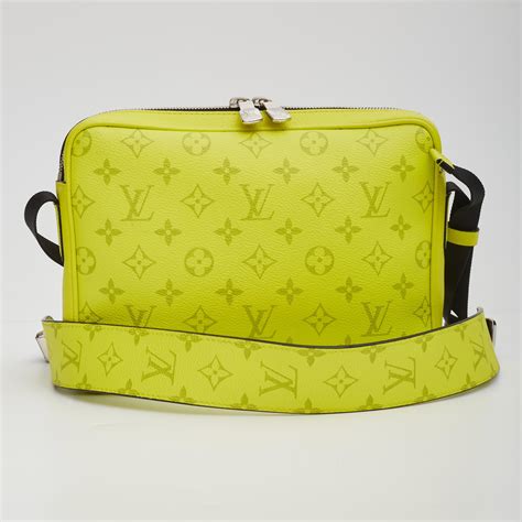 lv messenger bag yellow